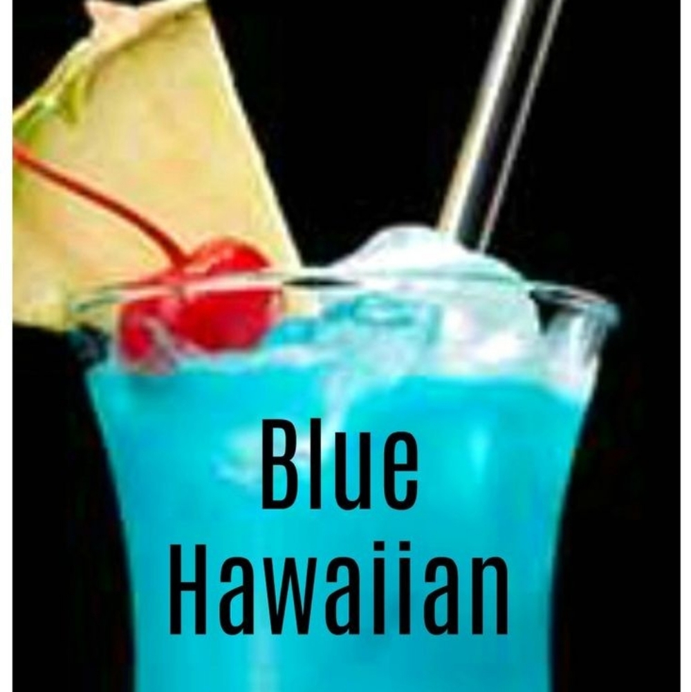 Labor Day Blue Hawaiian